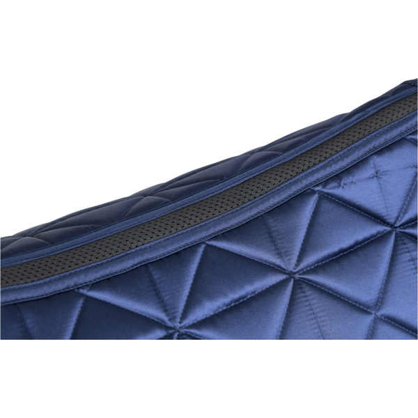 2026 WeatherBeeta Satin Luxe Air-Tec Dressage Saddle Pad 1030348 - Navy